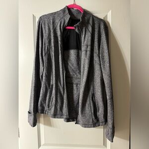 lululemon athletica Heathered Gray Utility Jacket